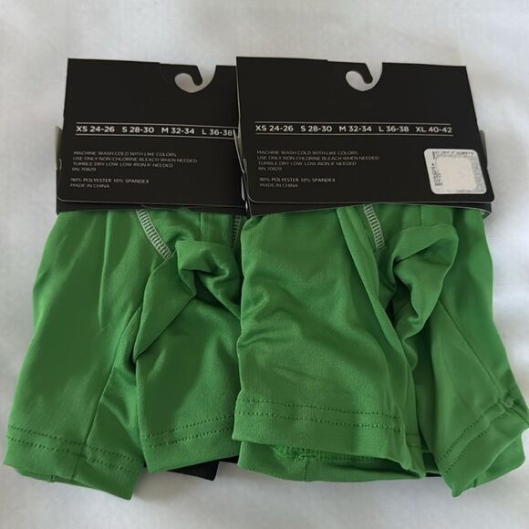 Green Boxer Briefs Mens Medium Brooklyn Cloth Lot Of 2 - Picture 2 of 2
